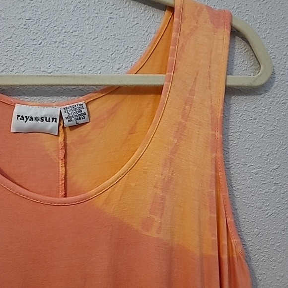 Raya Sun Tangerine Swing Bathing Suit Cover Sz L - Picture 3 of 11